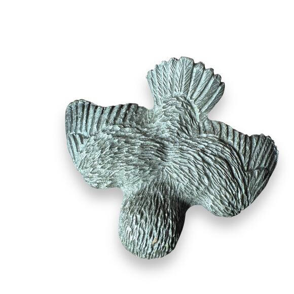 Vintage Spoontiques Miniature Pewter Bird Baby Bird - Picture 7 of 8